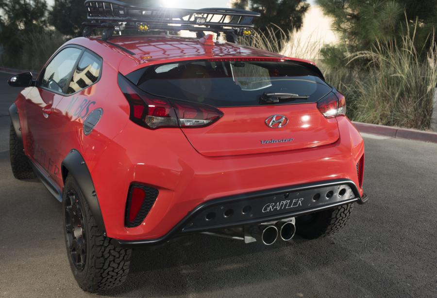  Hyundai Veloster Grappler Concept 2019 года  (фото 2 из 7)